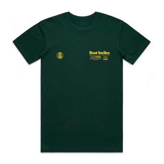 Best Indies To The World - Pine Green T-Shirt