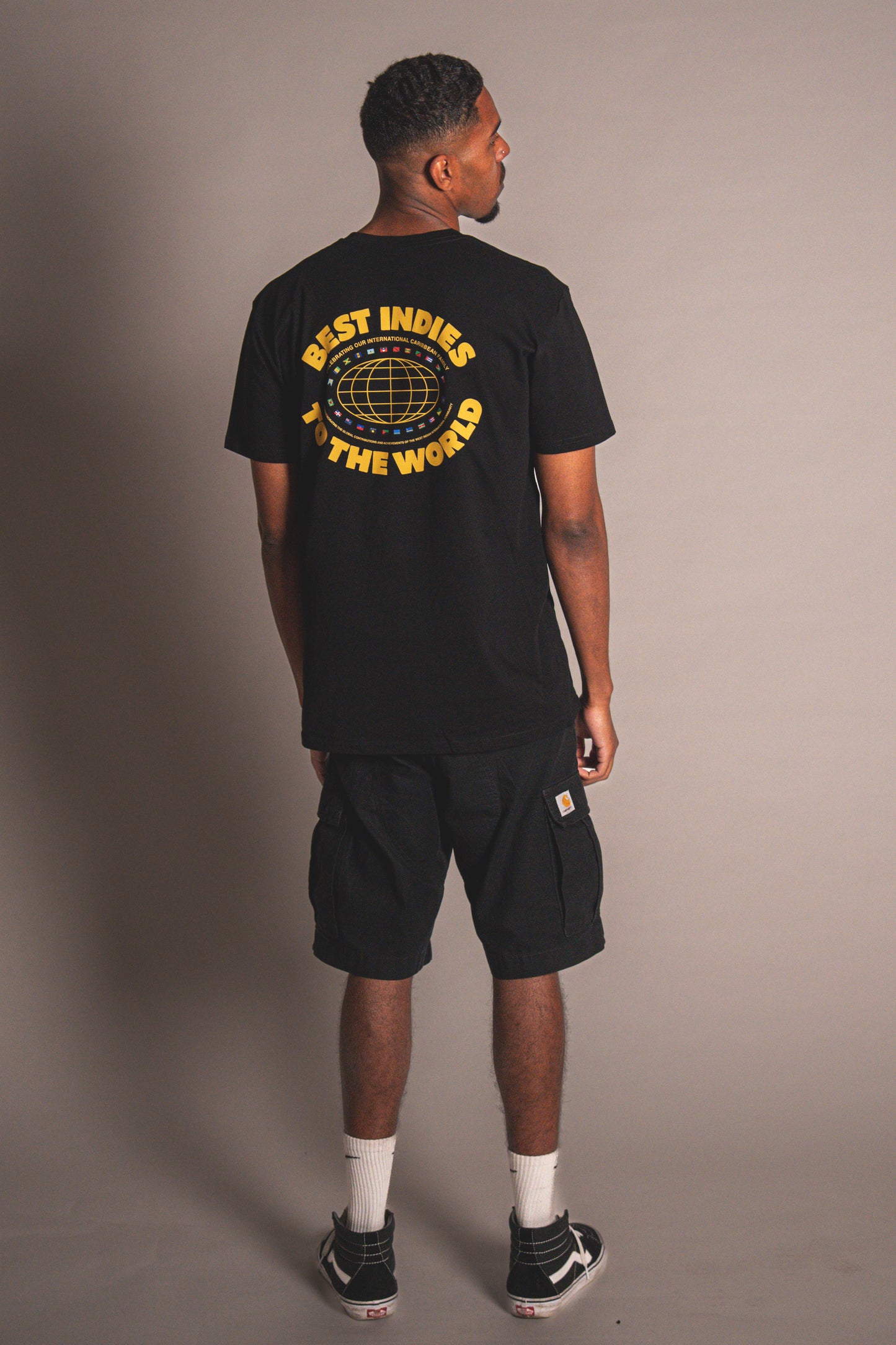 Best Indies To The World - Black T-Shirt