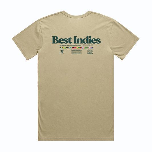Best Indies - Khaki T-Shirt