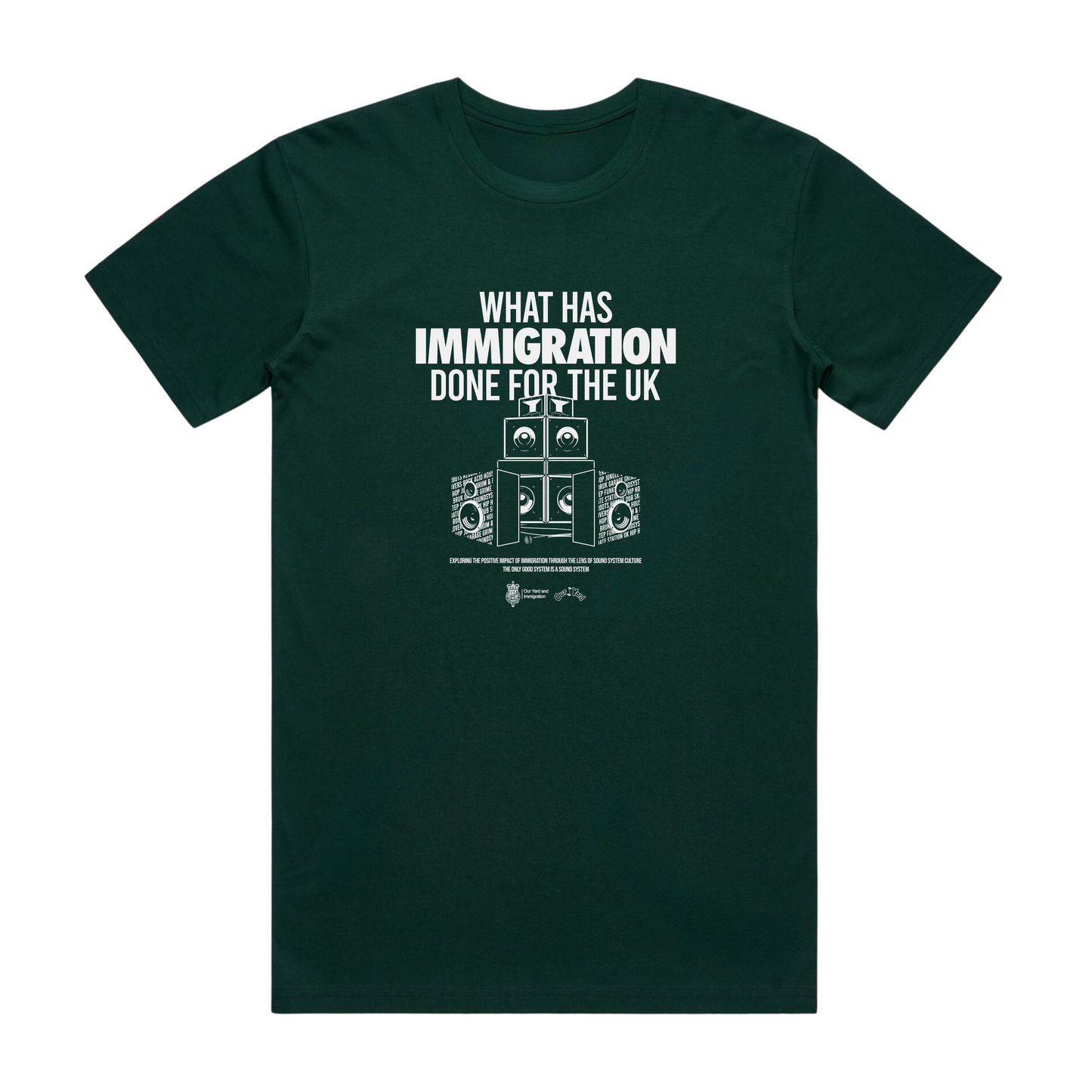 Immigration - Pine Green T-Shirt