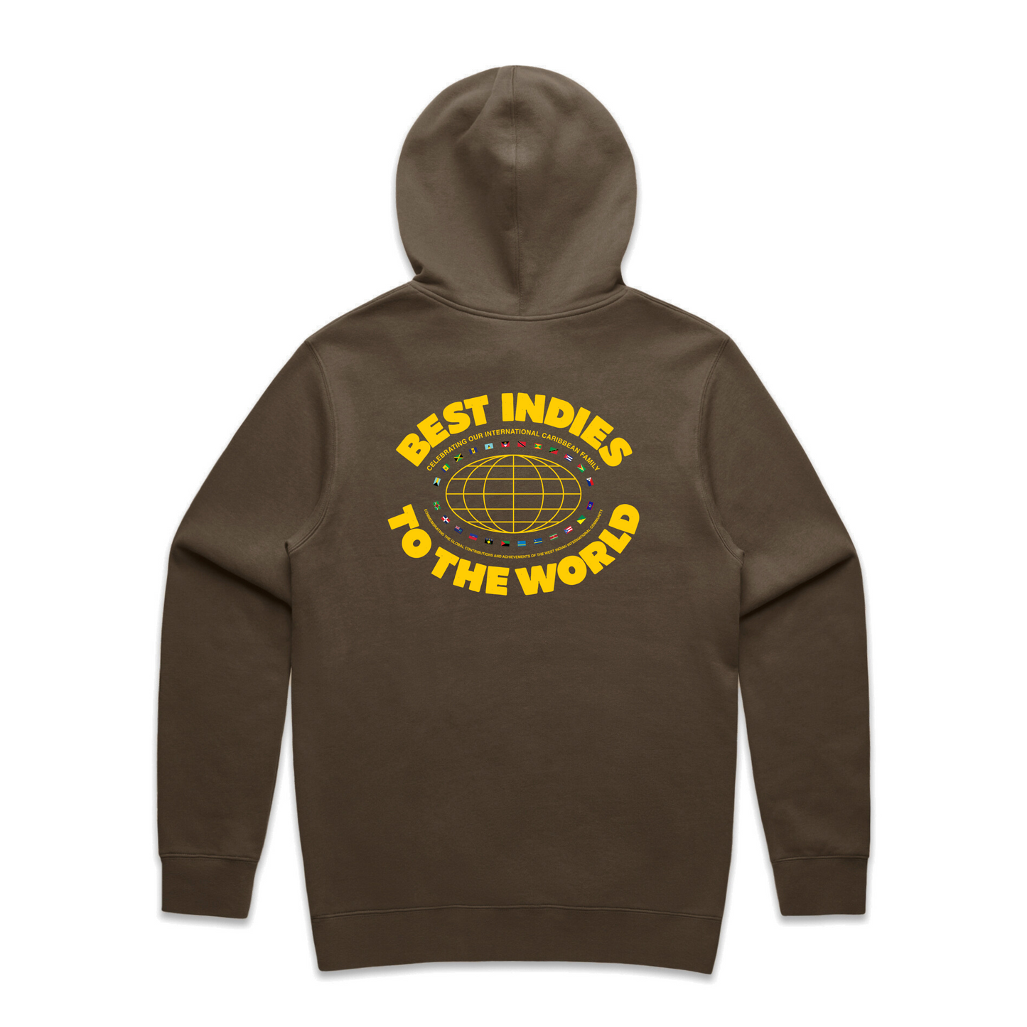 Best Indies To The World - Walnut Hoodie