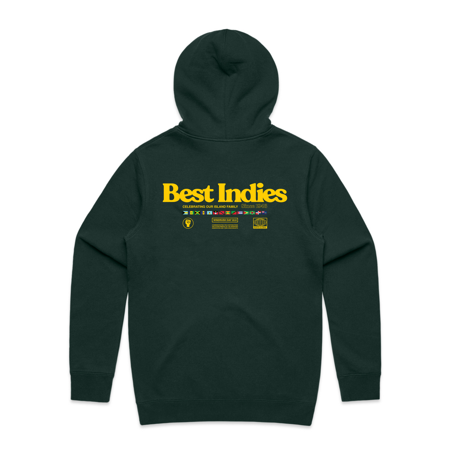 Best Indies - Pine Green Hoodie
