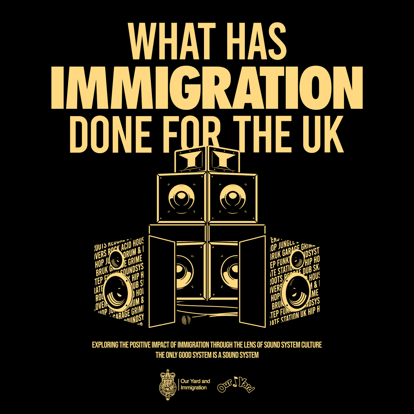 Immigration - Black Hoodie