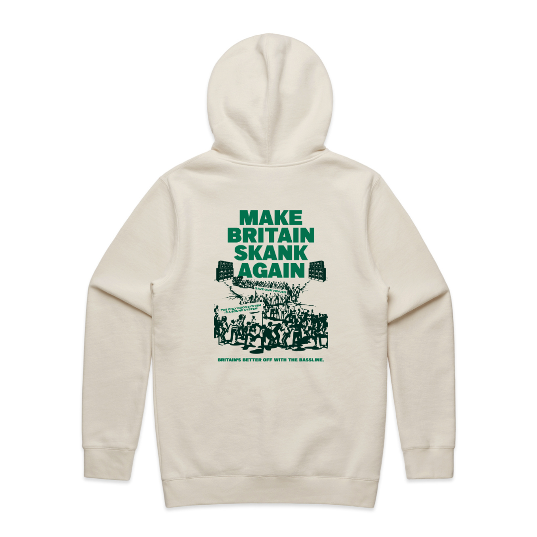 Make Britain Skank Again - Ecru Hoodie