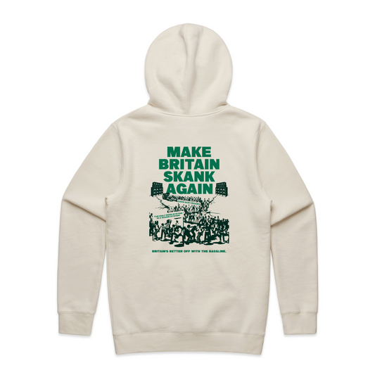 Make Britain Skank Again - Ecru Hoodie