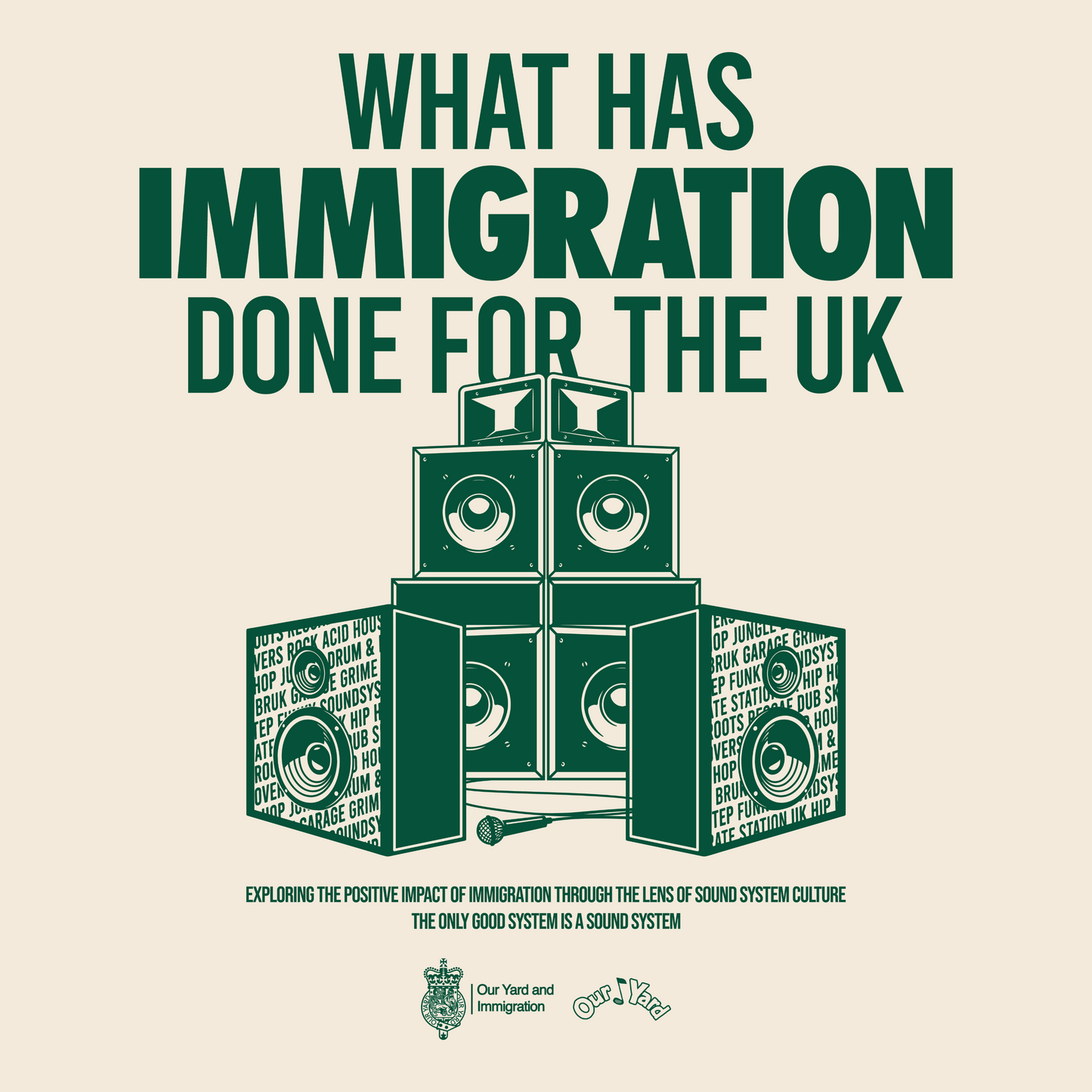 Immigration - Ecru T-Shirt