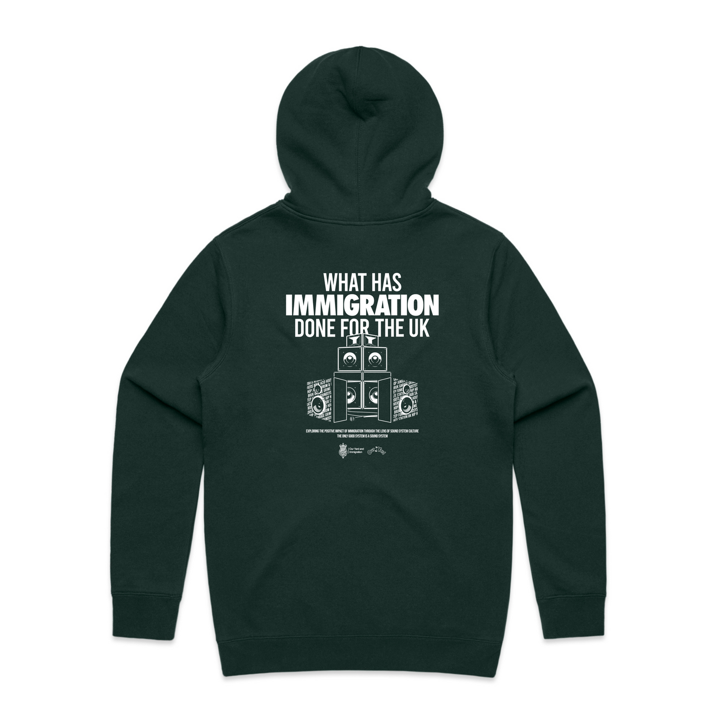 Immigration - Pine Green Hoodie