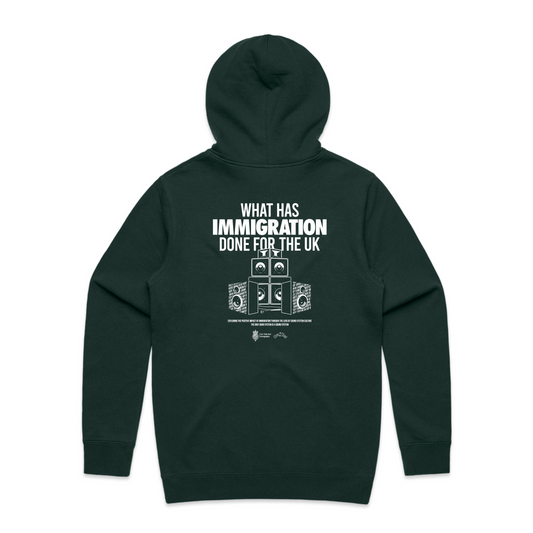 Immigration - Pine Green Hoodie