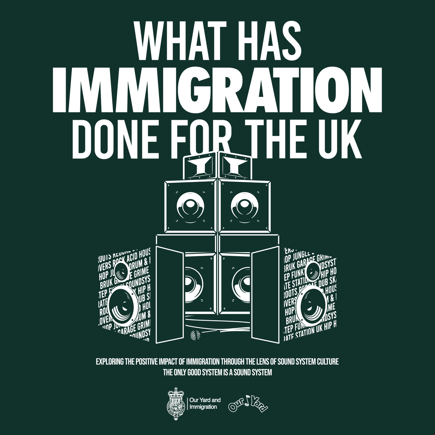 Immigration - Pine Green Hoodie