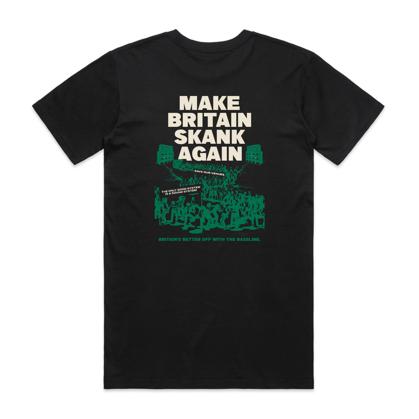 Make Britain Skank Again - Black T-Shirt
