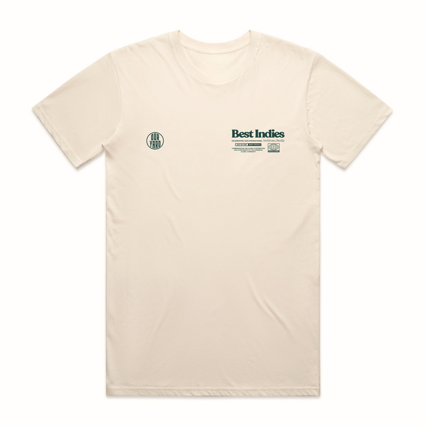 Best Indies To The World - Ecru T-Shirt