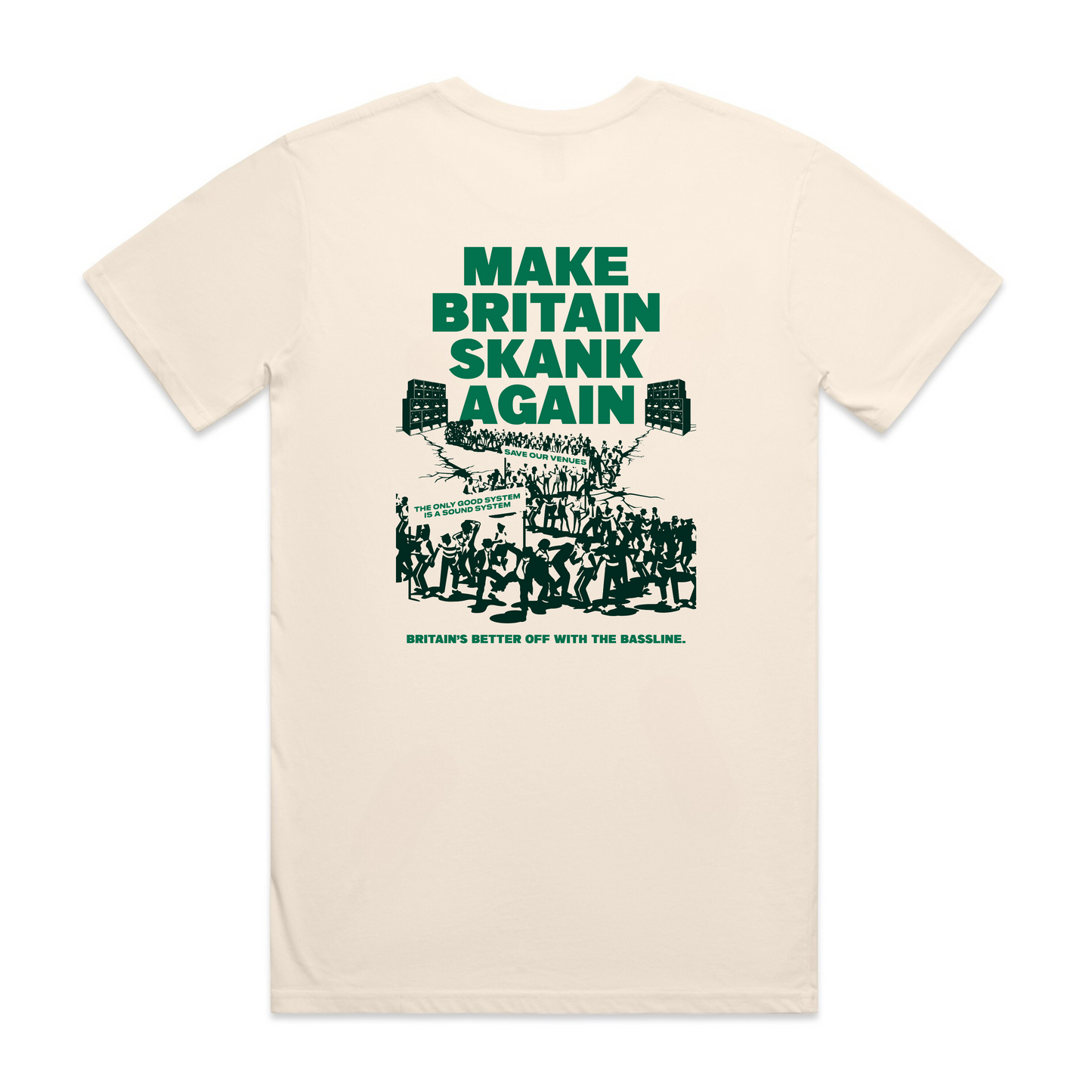 Make Britain Skank Again - Ecru T-Shirt