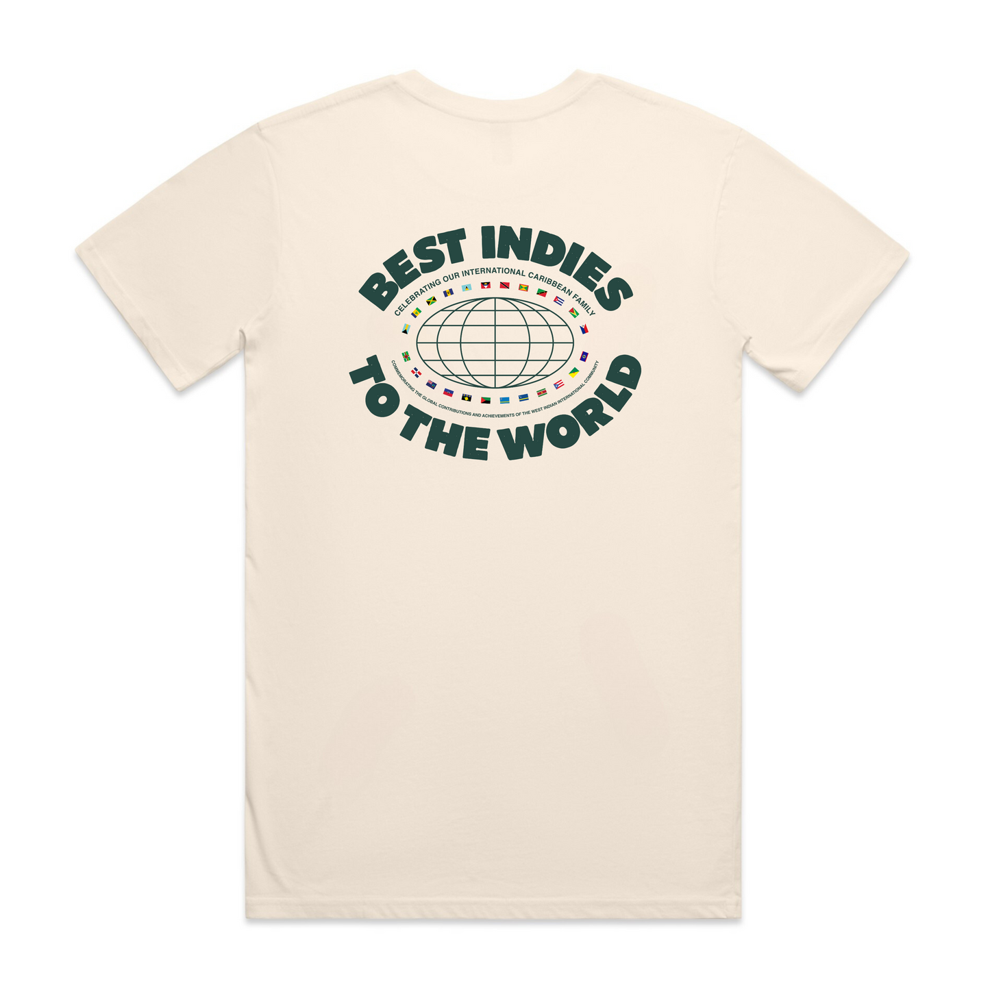 Best Indies To The World - Ecru T-Shirt