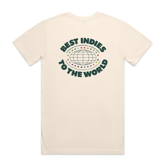Best Indies To The World - Ecru T-Shirt