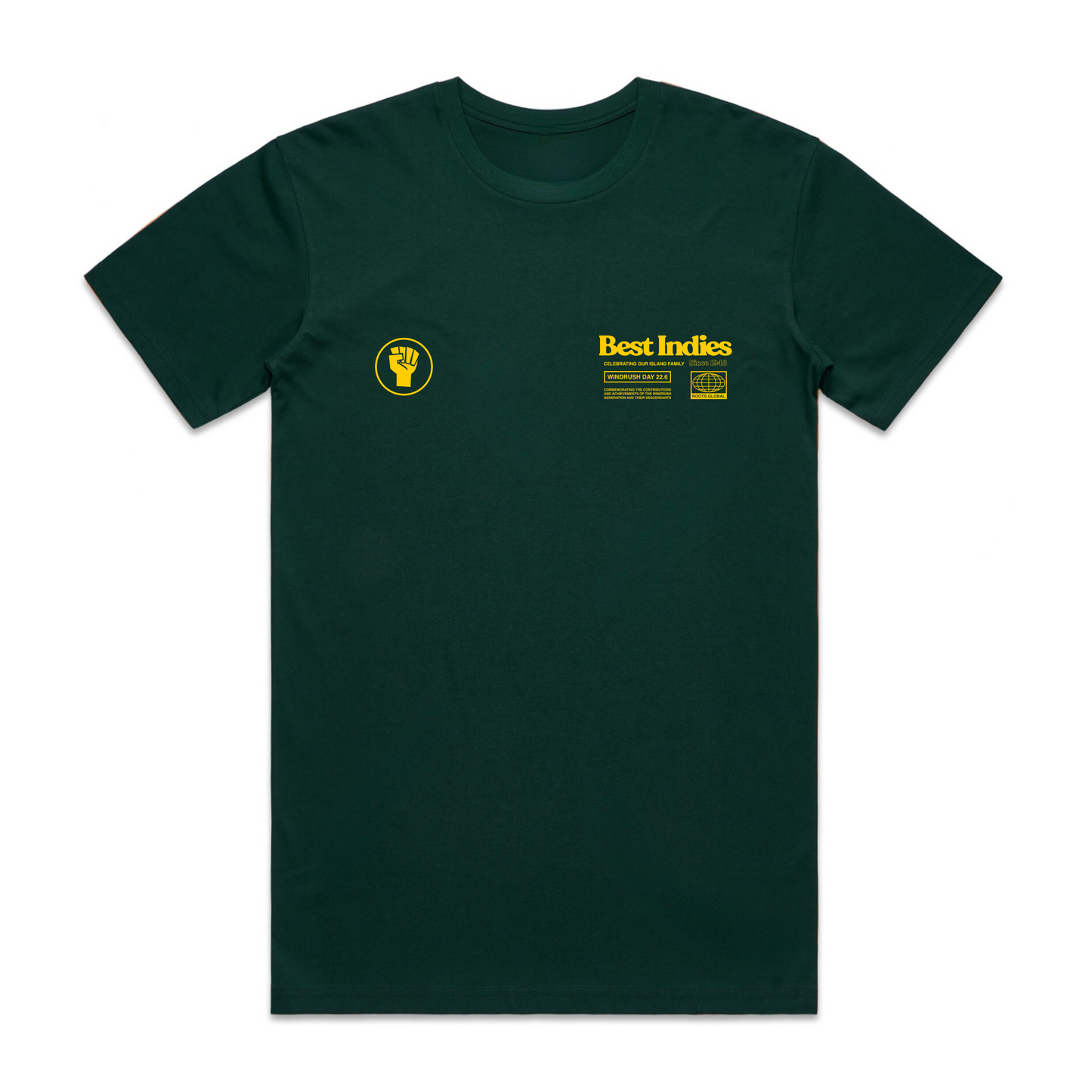 Best Indies - Pine Green T-Shirt