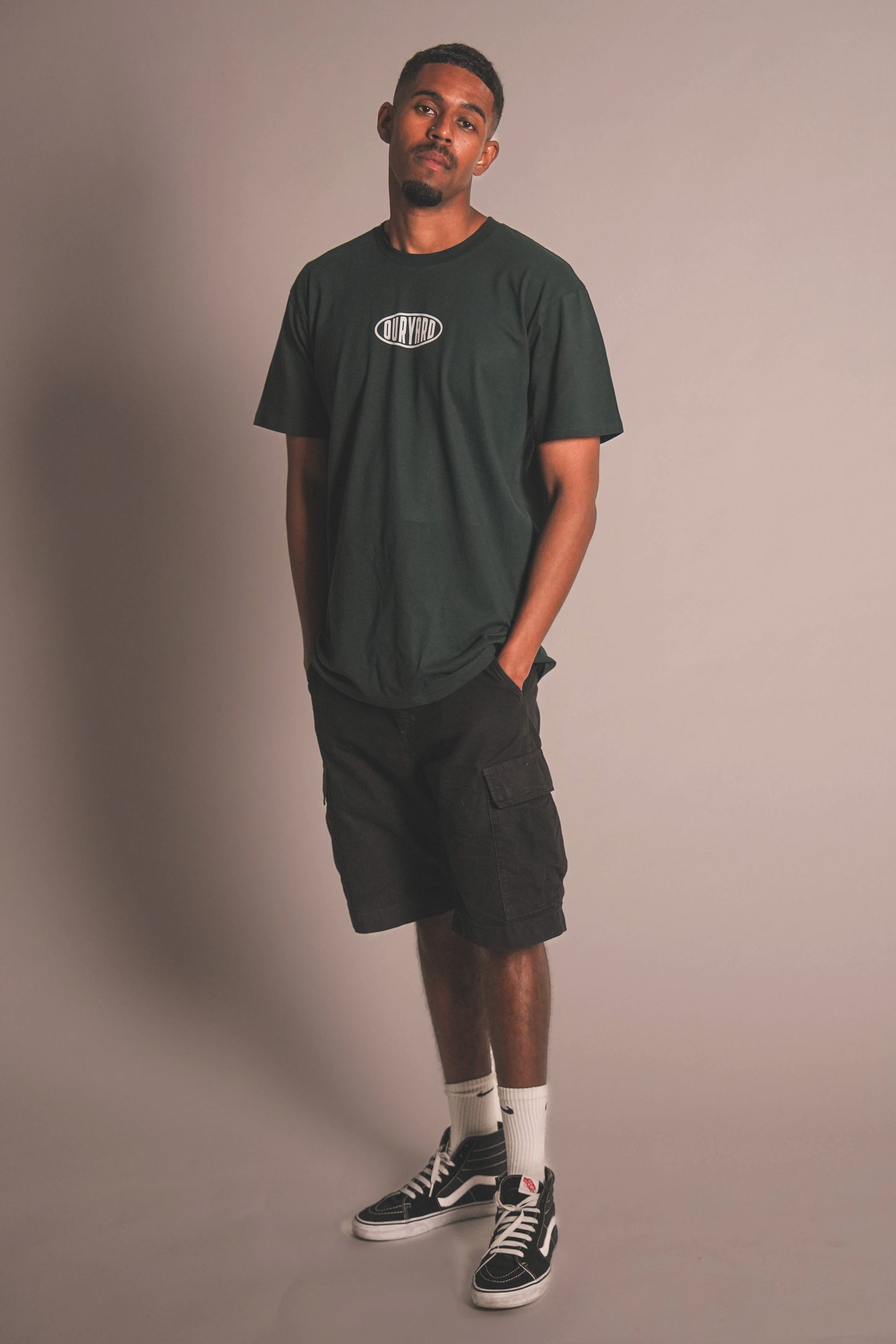 Born Local Roots Global - Green T-Shirt