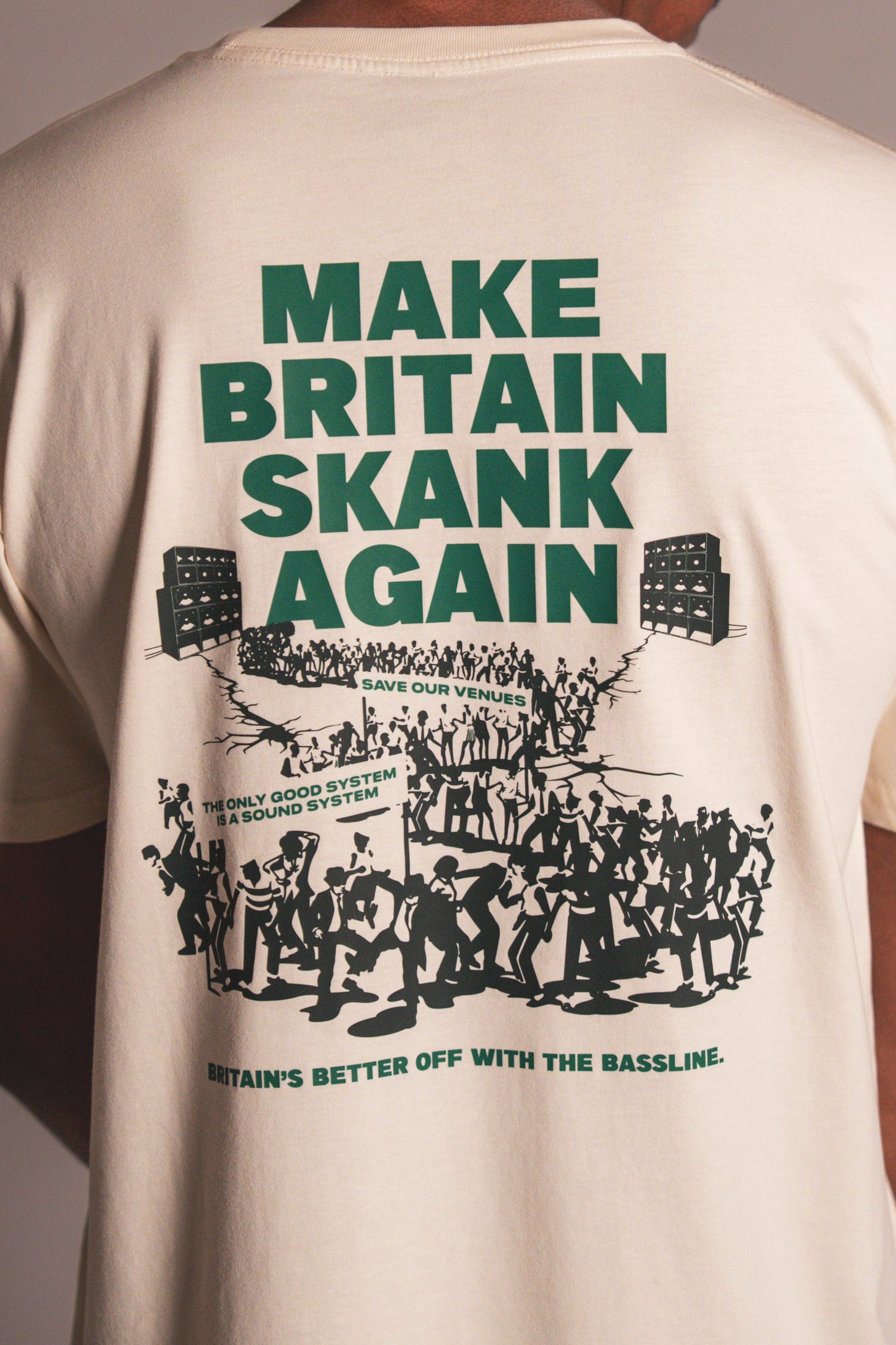 Make Britain Skank Again - Ecru T-Shirt